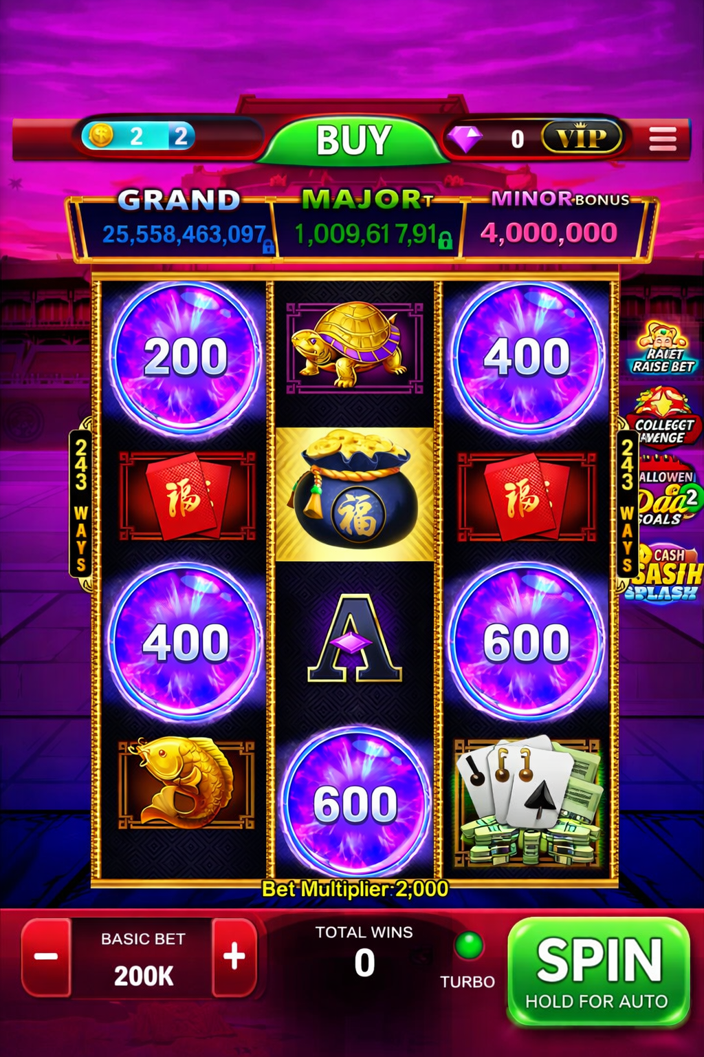 Vegas 777 Slots game